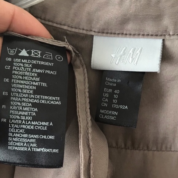 100% Silk blouse H&M - Picture 6 of 6